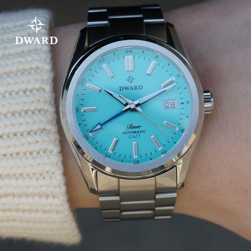 GMT Rover - 민트 스카이 디자인 시계 이미지